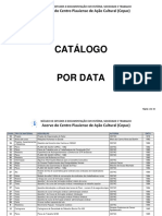 Catálogo Por Data - Acervo Cepac