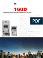 Brochure For LGG160D Single Phase DIN-Rail LCD Smart Prepaid Meter ENV5.0