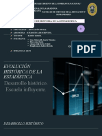 Evolución de Historia de La Estadistica