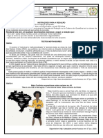 Texto Dissertativo-Argumentativo Ensino Médio Noturno Cepmg Dr. Cesar Toledo