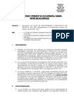 HEyO Nº 03 Plan de Mant Prevent de Equjipos 2023 de Dpto de Hemoterapia y Bco de Sangre