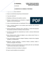 Lista 02 Aminoacidos Proteinas