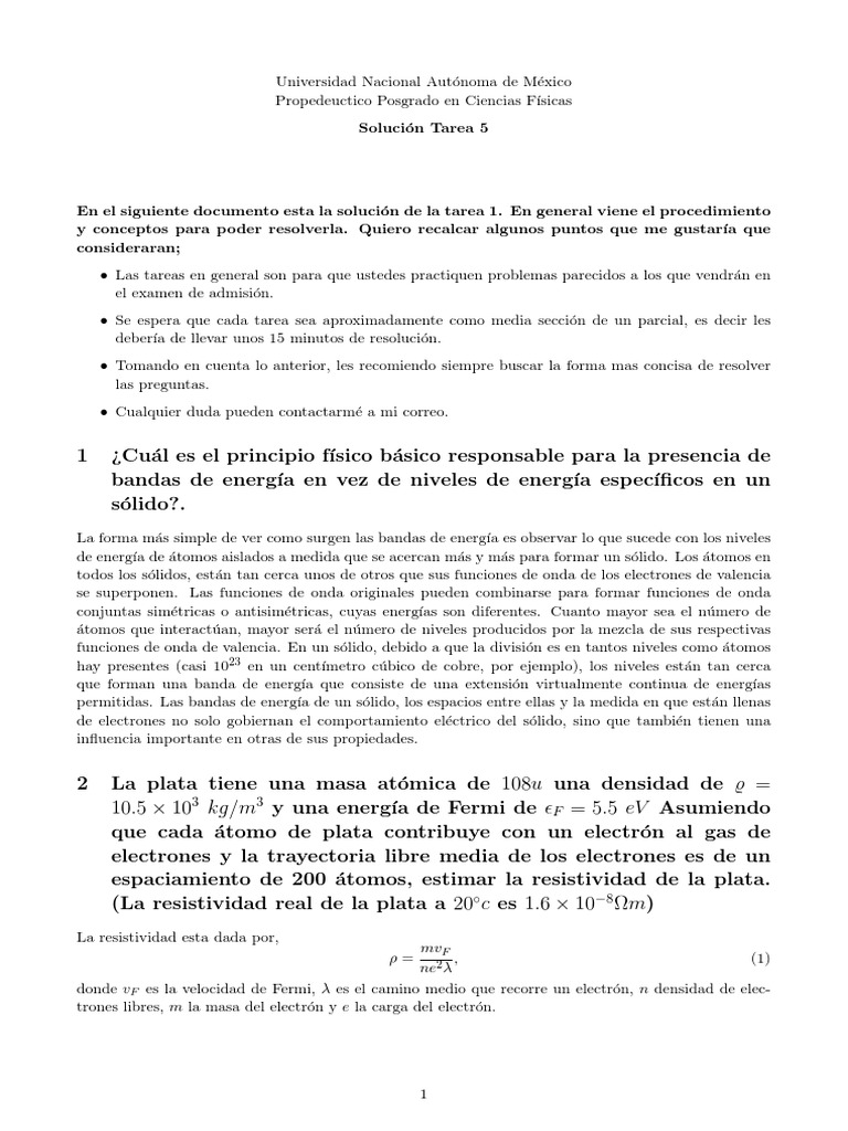 Tarea 5 fm sol descargar gratis pdf electr n tomos