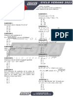 Multiplicación algebraica y ecuaciones de primer grado