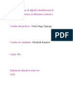 Trabajo de Algebra Identificación