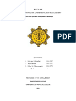 Makalah Kewirausahaan - Kelompok 5 - Disruptif Innovation and Management Technologi