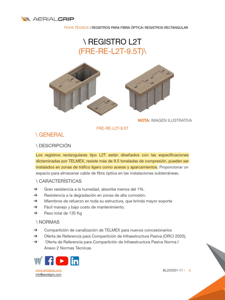 Fre Re L2T XXT | PDF | Fibra óptica | Bienes manufacturados