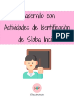 Cuadernillo de Sílaba Inicial