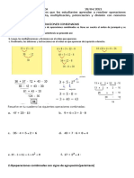 Operaciones Combinadas