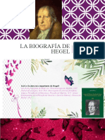 La Biografía de Hegel