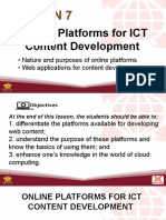 L7 Online Platforms For ICT Content Development