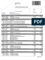 Folio de Carga de Mercaderia Cliente: La Estancilla 5530, Sector 1-2