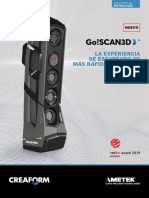 GoScan 3D Especificaciones Tecnicas