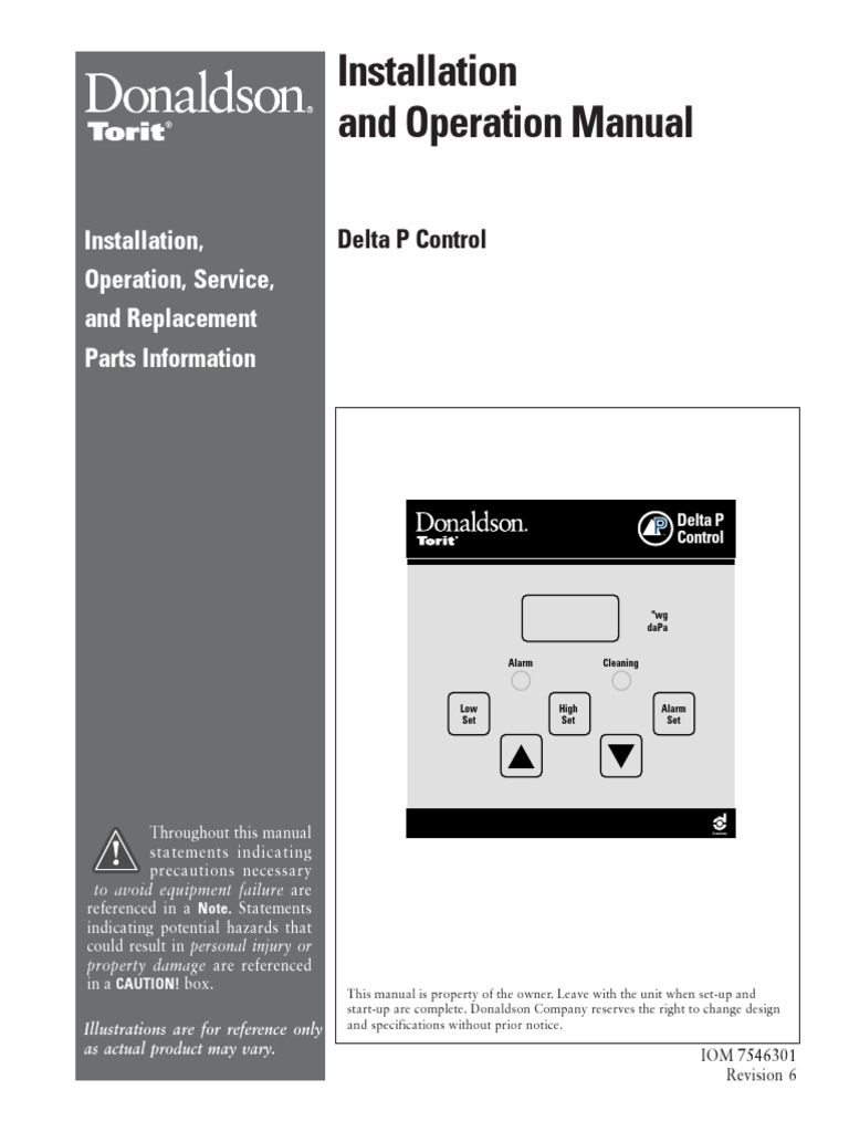 Delta P Control - Installation and Operation Manual | PDF | Electrical ...