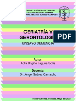 Geriatria y Geronto