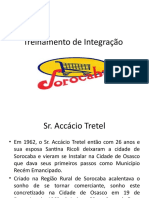 Treinamento de Integração: Supermercado Sorocaba