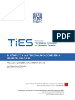 El Cómputo Y Las Telecomunicaciones en La Unam Del Siglo Xxi