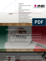 Instituto Nacional Electoral (Ine: Datos