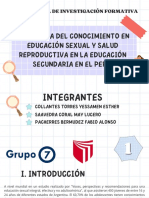 Programa de Investigación Formativa