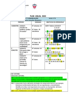 Plan Anual 5B Lenguaje - 2022