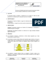 P.cal.03 Limpieza y Desinfeccion de Equipos y Materiales