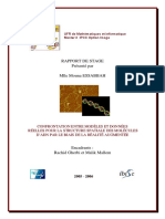 Rapport de Stage Présenté Par Mlle Mouna ESSABBAH: UFR de Mathématiques Et Informatique Master 2 IPCC Option Image
