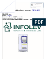 Ajuste simplificado do inversor CFW-500