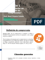 Sesión 1: ¿Cómo Redactar Un Contrato de Compraventa?