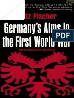 Fischer, Fritz - Germany's Aims in The First World War