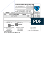 Comprobante de Egreso de Combustible: Partida