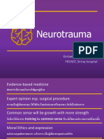 Neuro Trauma - องค์กรแพทย์
