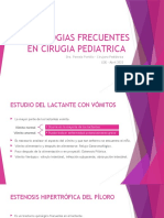 Patologias Frecuentes en Cirugia Pediatrica: Dra. Pamela Portillo - Cirujana Pediátrica CDE - Abril 2023
