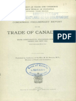 Trade of Canada, 1931: Condensed Preliminary Report