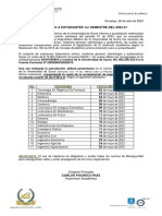 Comunicado A Estudiantes 1er Semestre Del 2023-01