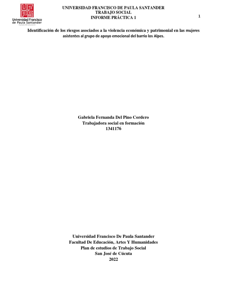 Untitled | PDF | La violencia contra las mujeres | Trabajo Social