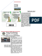 Ang Kalasag: The Official Publication of The Industrial Security Student Society Vol.1 No. 1 January-March 2020 Issue