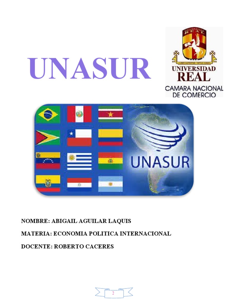 UNASUR | PDF | Gobierno