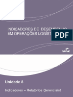 Indicadores de desempenho em operações logísticas - Relatórios gerenciais