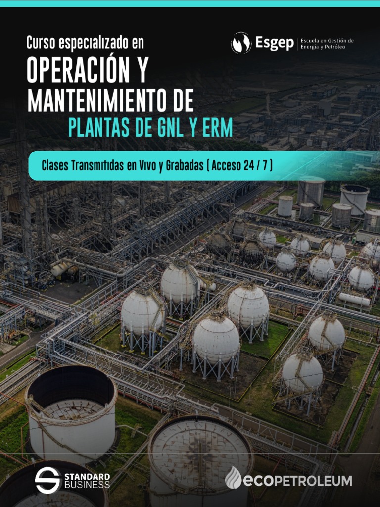 Curso de Operación y Mantenimiento GNL | PDF | Gas natural licuado
