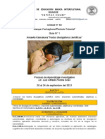 Unidad #62 Ñawpa Yachaykuna"Periodo Colonial" Guía #1 Amawta Kamukuna"Textos Divulgativos Científicos"