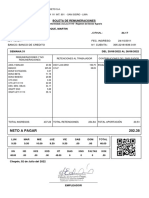 Boleta de Remuneraciones: Neto A Pagar 202.38