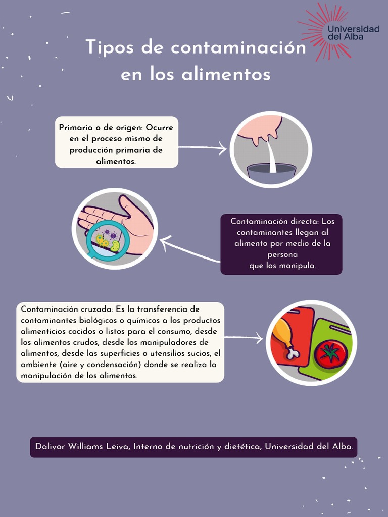 Tipos de Contaminación Alimentaria | PDF