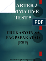 Summative Test 5