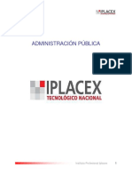 Administración Pública: Instituto Profesional Iplacex