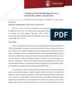 Art. 104 Comercialización de Pornografía Con La Utilización de Niñas, Niños o Adolescentes