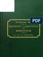 Electricity Agriculture: Horticulture