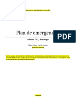 Plan de Emergencias: Cóndor 793, Santiago