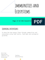 2.2 Communities and Ecosystems 