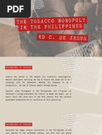 Tobacco Monopoly