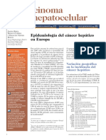 Carcinoma Hepatocelular: Epidemiología Del Cáncer Hepático en Europa
